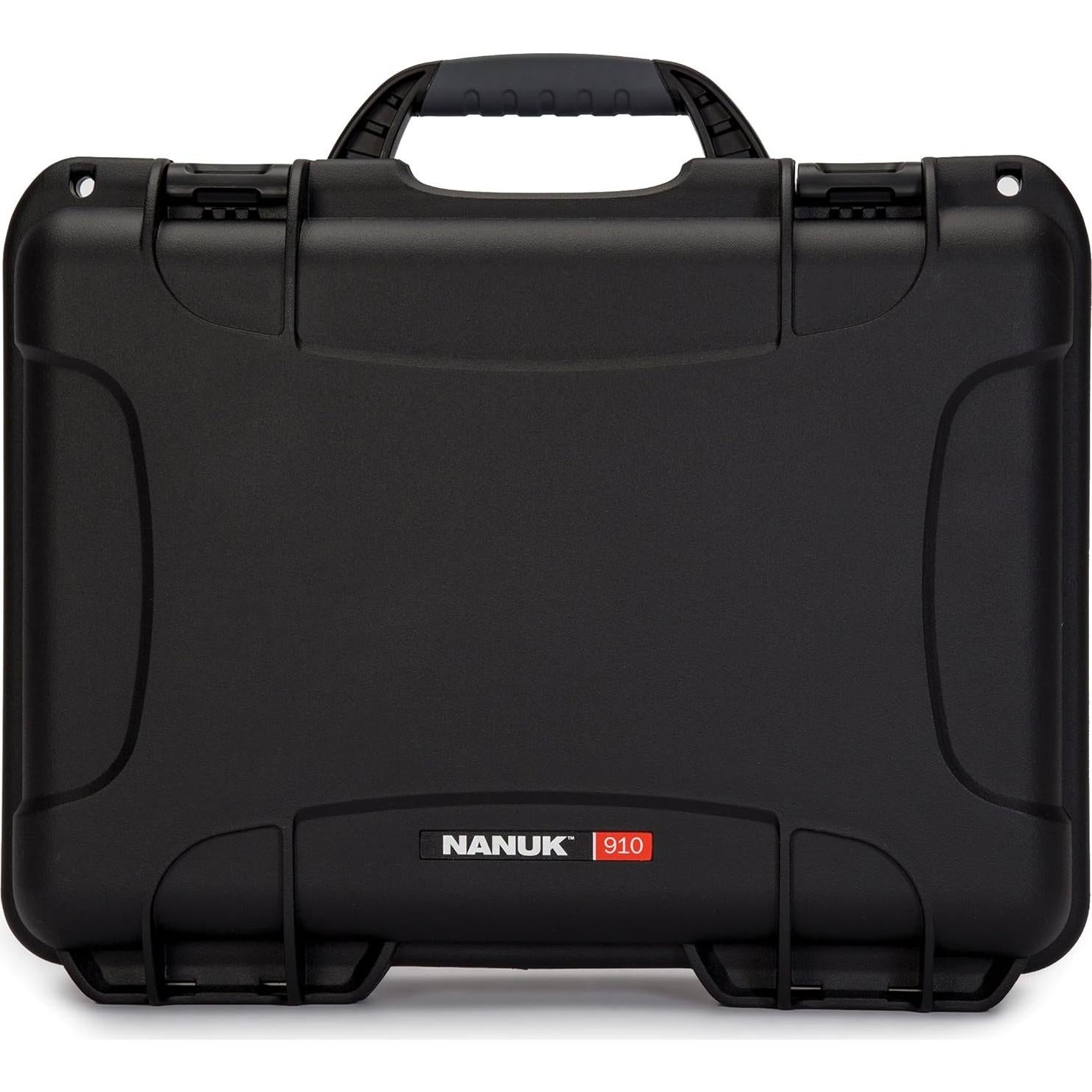 Funda Dura NANUK 910 Negra IP67 Impermeable y Resistente