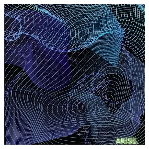 Bolsa de Almacenamiento Autoadhesiva Arise 50x50cm para Cosméticos