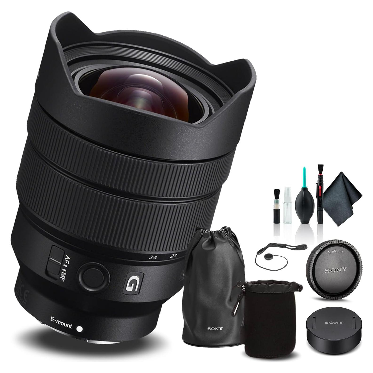 Lente Sony FE 12-24mm f/4 G Gran Angular + Funda y Kit