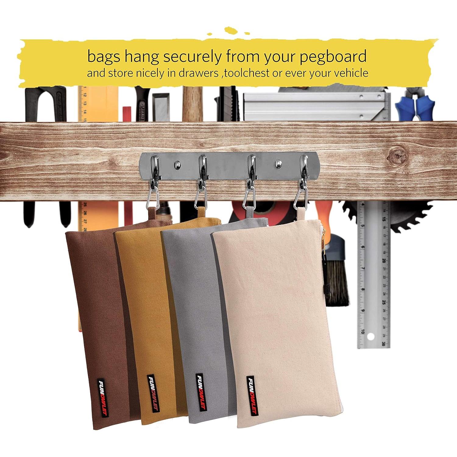 Bolsa de Herramientas FunOwlet Lona Resistente 4 Piezas