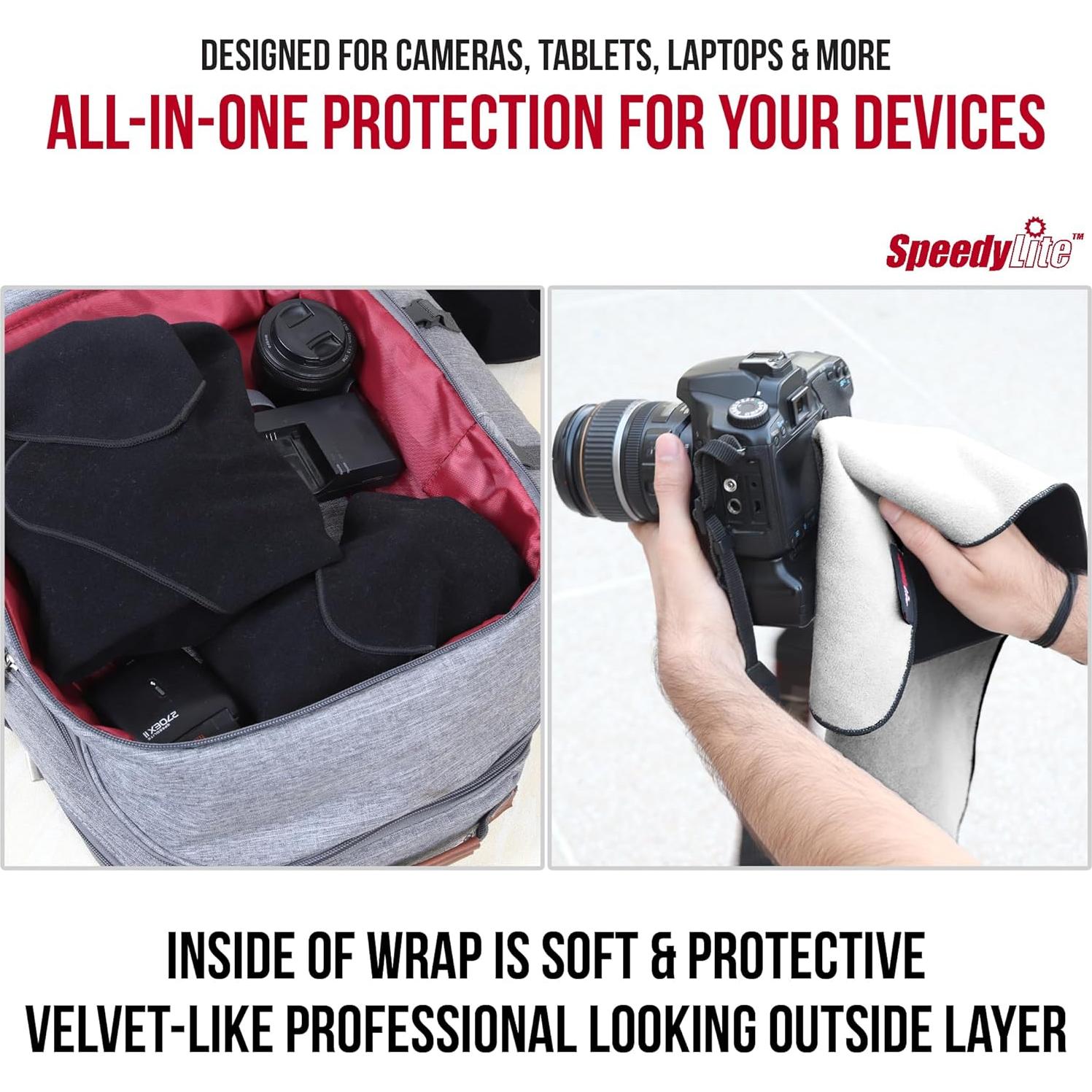 Funda Protectora SpeedyLite para Cámara y Lentes 45.72cm