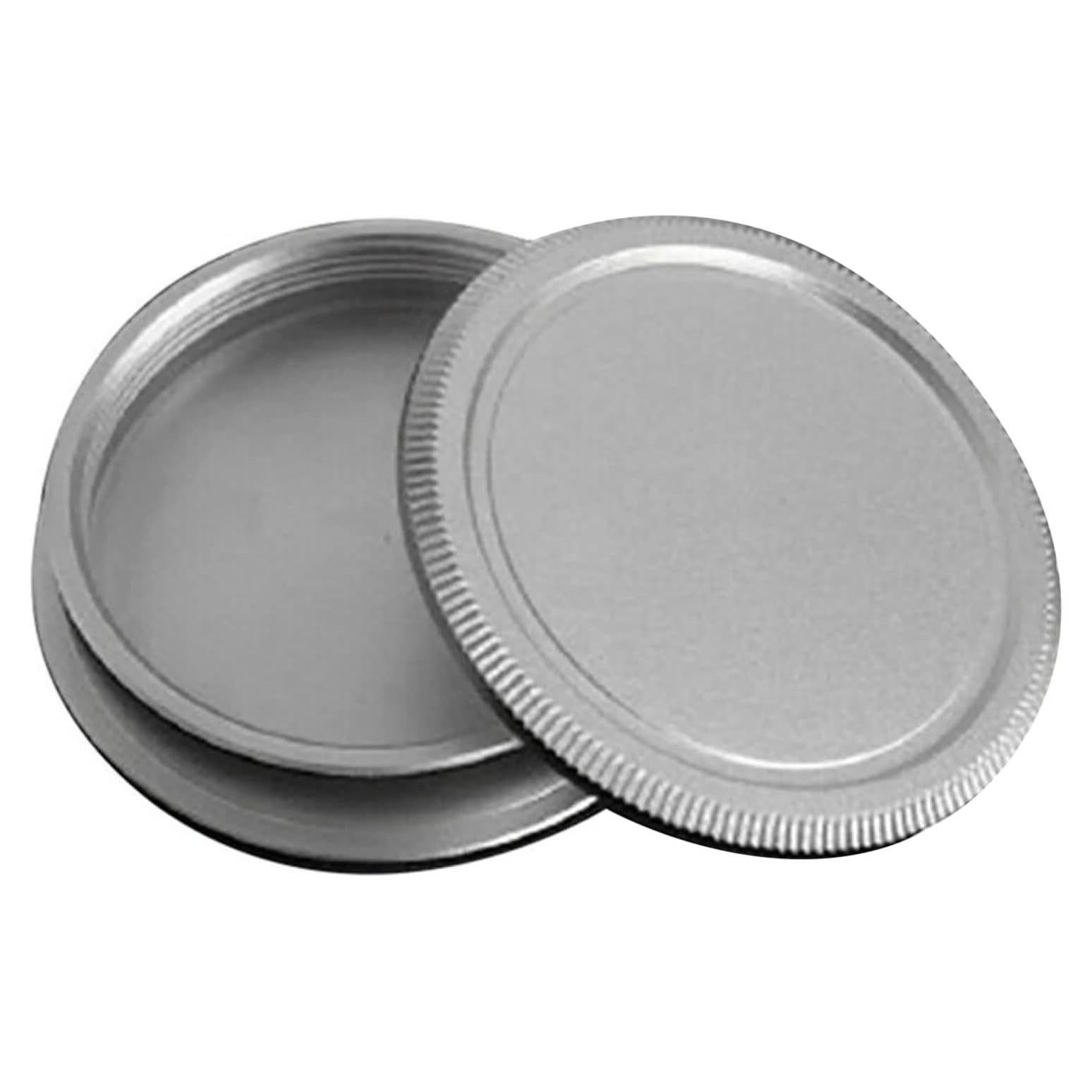 Tapa de cuerpo y trasera para lente Leica M39 L39 - Aluminio