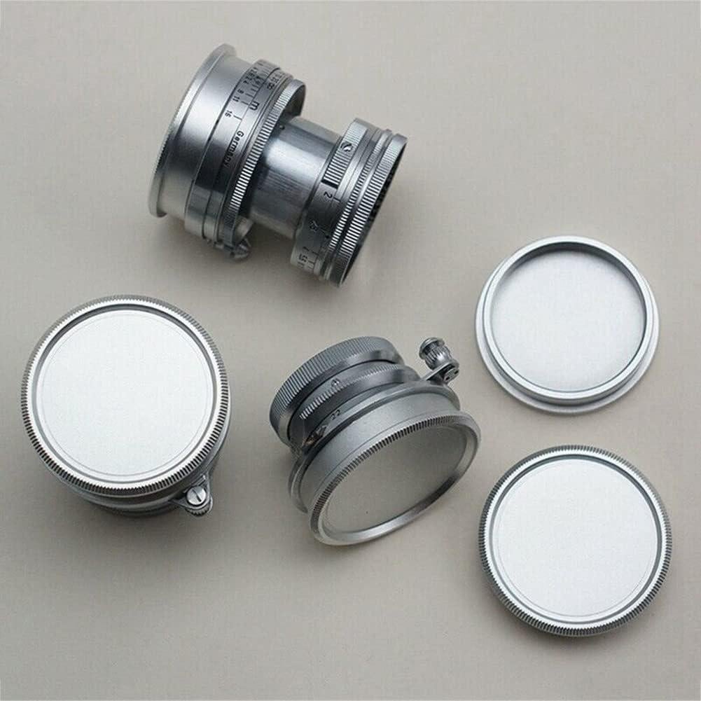 Tapa de cuerpo y trasera para lente Leica M39 L39 - Aluminio