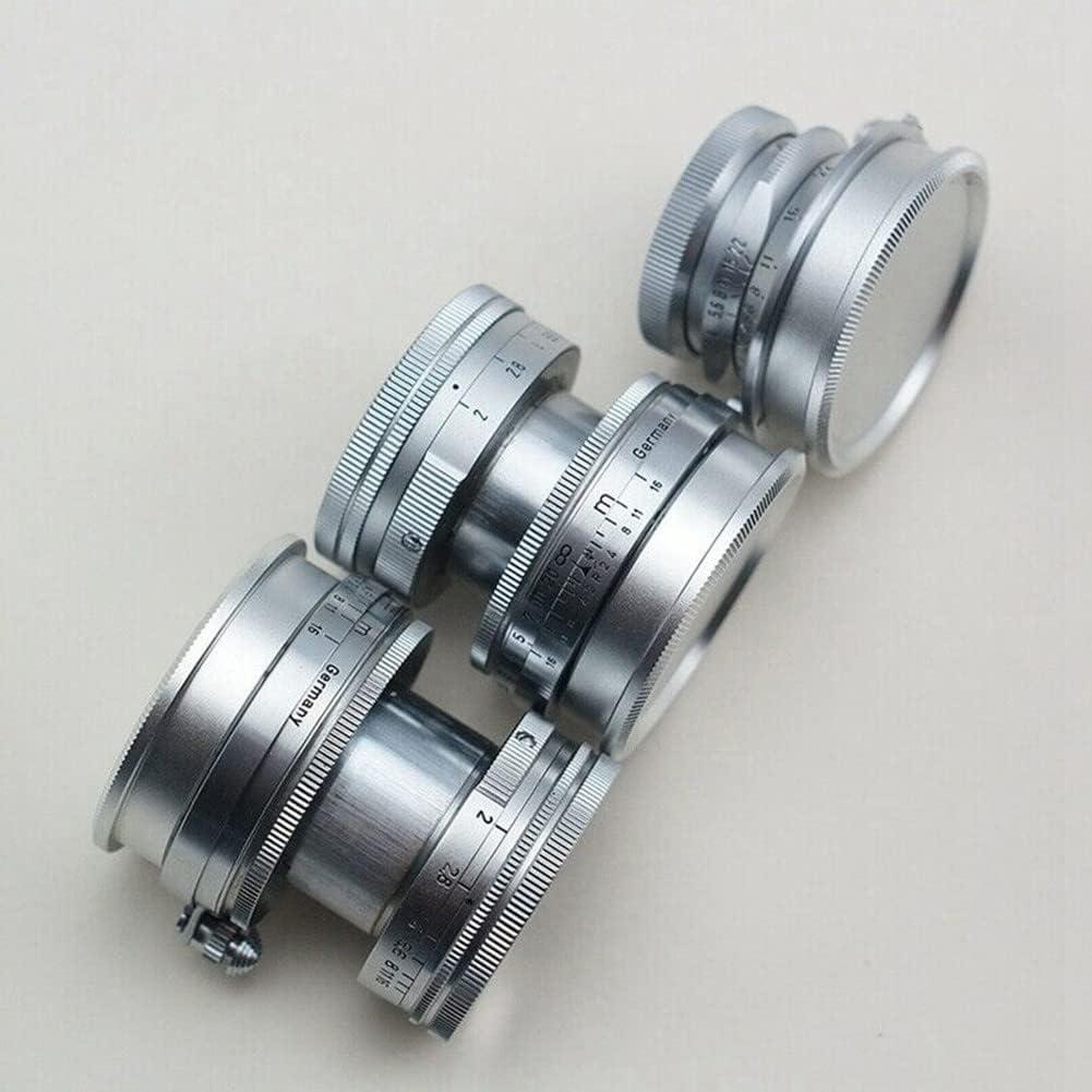 Tapa de cuerpo y trasera para lente Leica M39 L39 - Aluminio