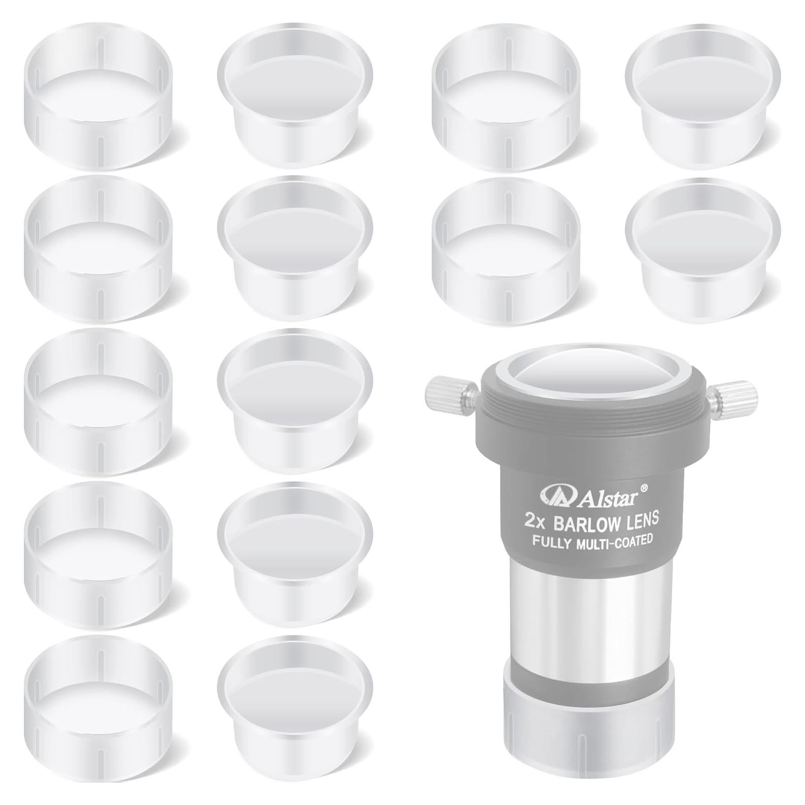 Conjunto de 7 Tapas de Polvo Alstar para Oculares de 1.25"