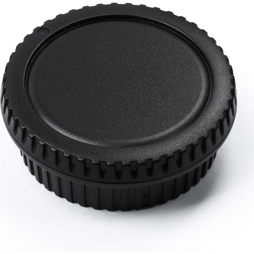 Juego de tapas de cuerpo y lente para cámaras DSLR Canon