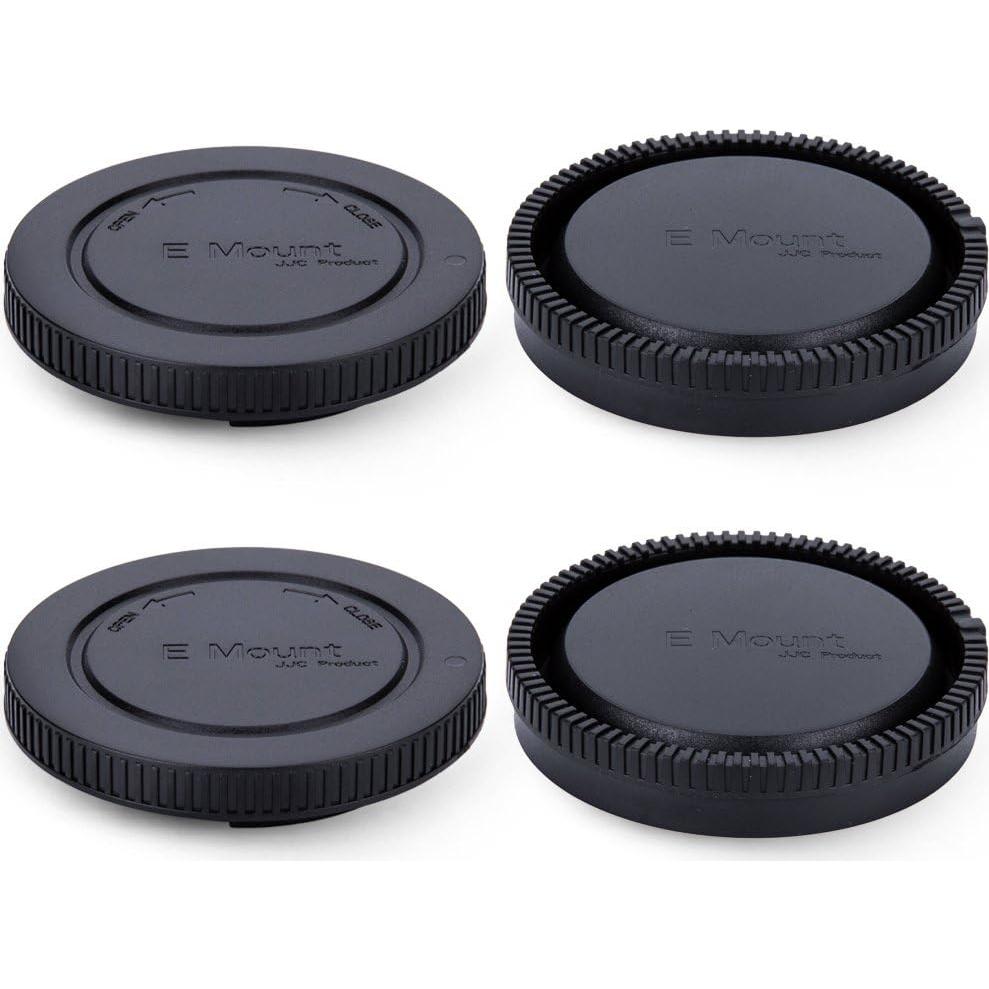 Kit de 2 tapas JJC para cuerpo y lente Sony E-Mount