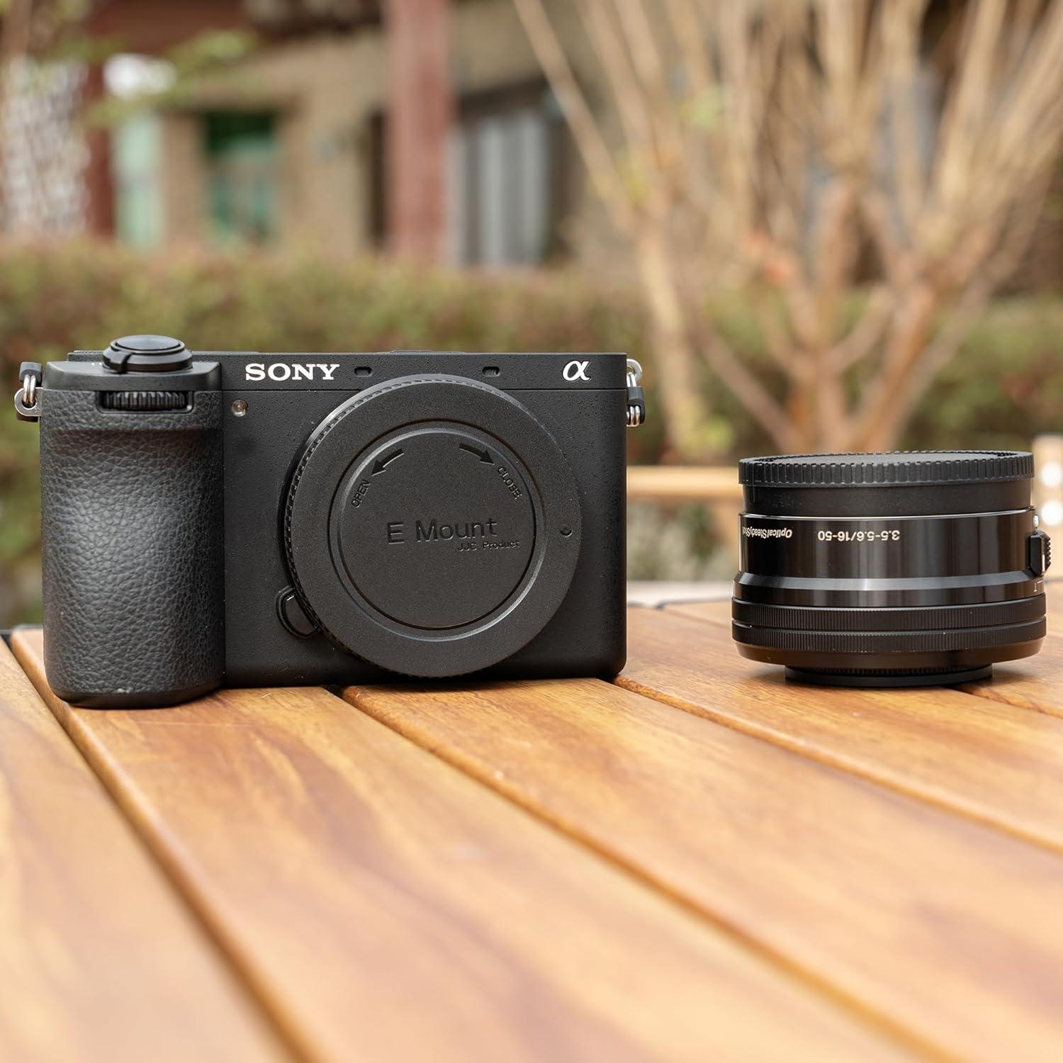 Kit de 2 tapas JJC para cuerpo y lente Sony E-Mount