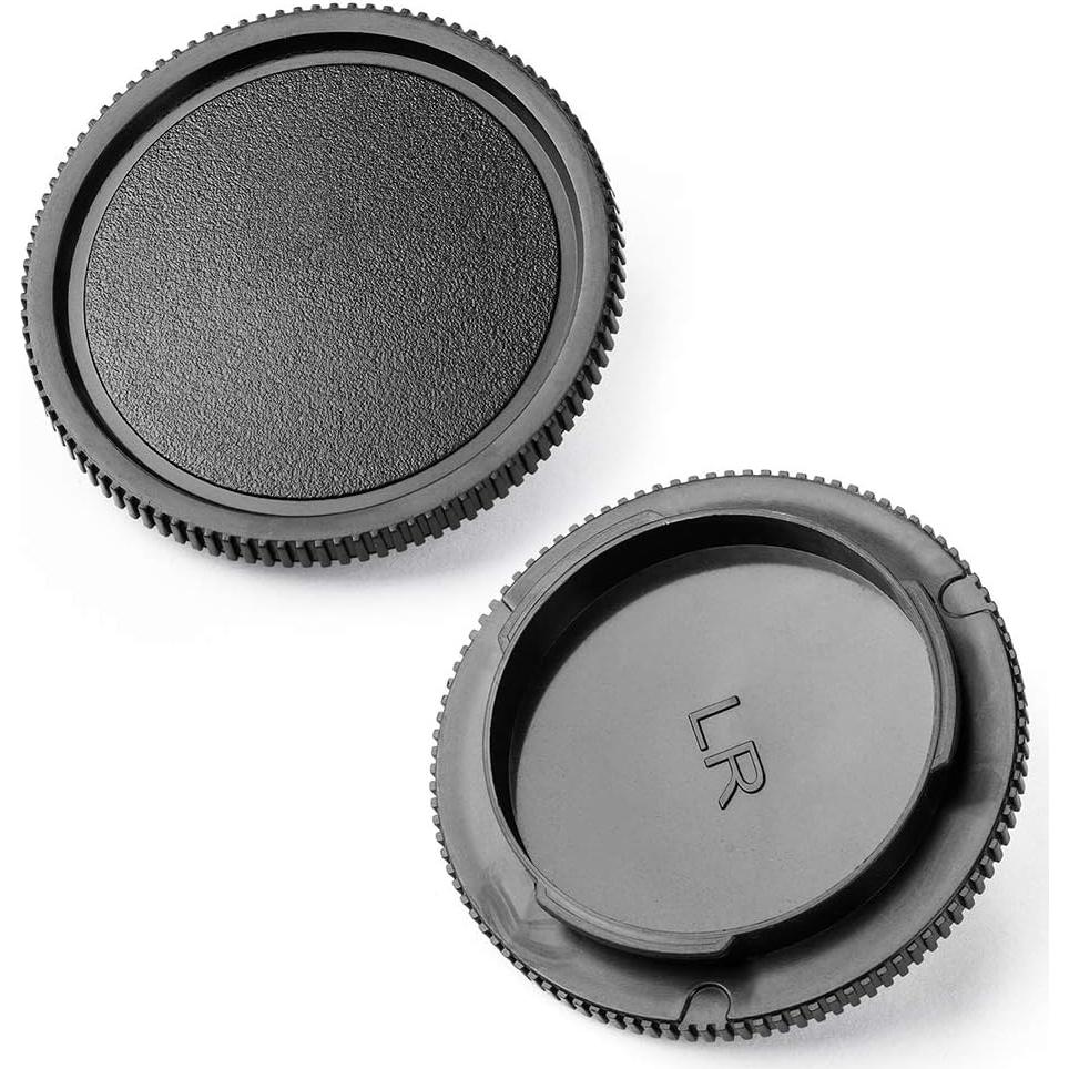 Juego de tapas de cuerpo y lente Leica R - 4 piezas