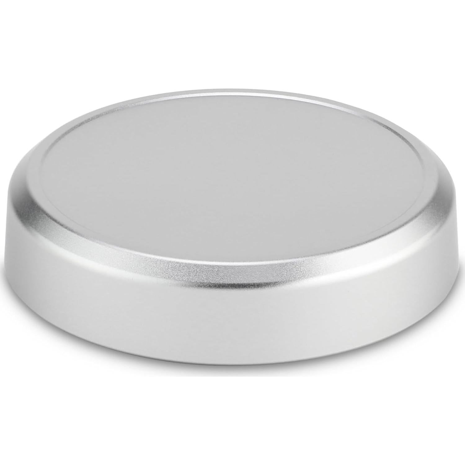 Capucha de lente de metal Haoge para Fujifilm X100VI/X100V Plata