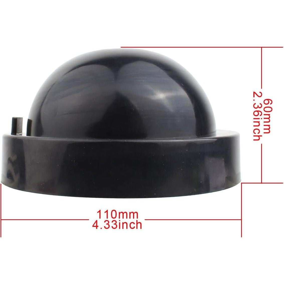 Cubiertas de Sello de Goma PVC TOMALL 105mm a Prueba de Polvo