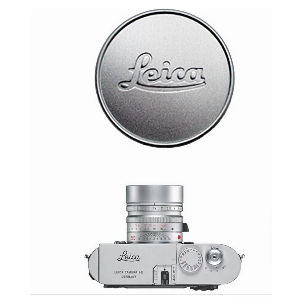 Tapa de Lente Plateada Qs-C para Leica E39 y Voigtlander