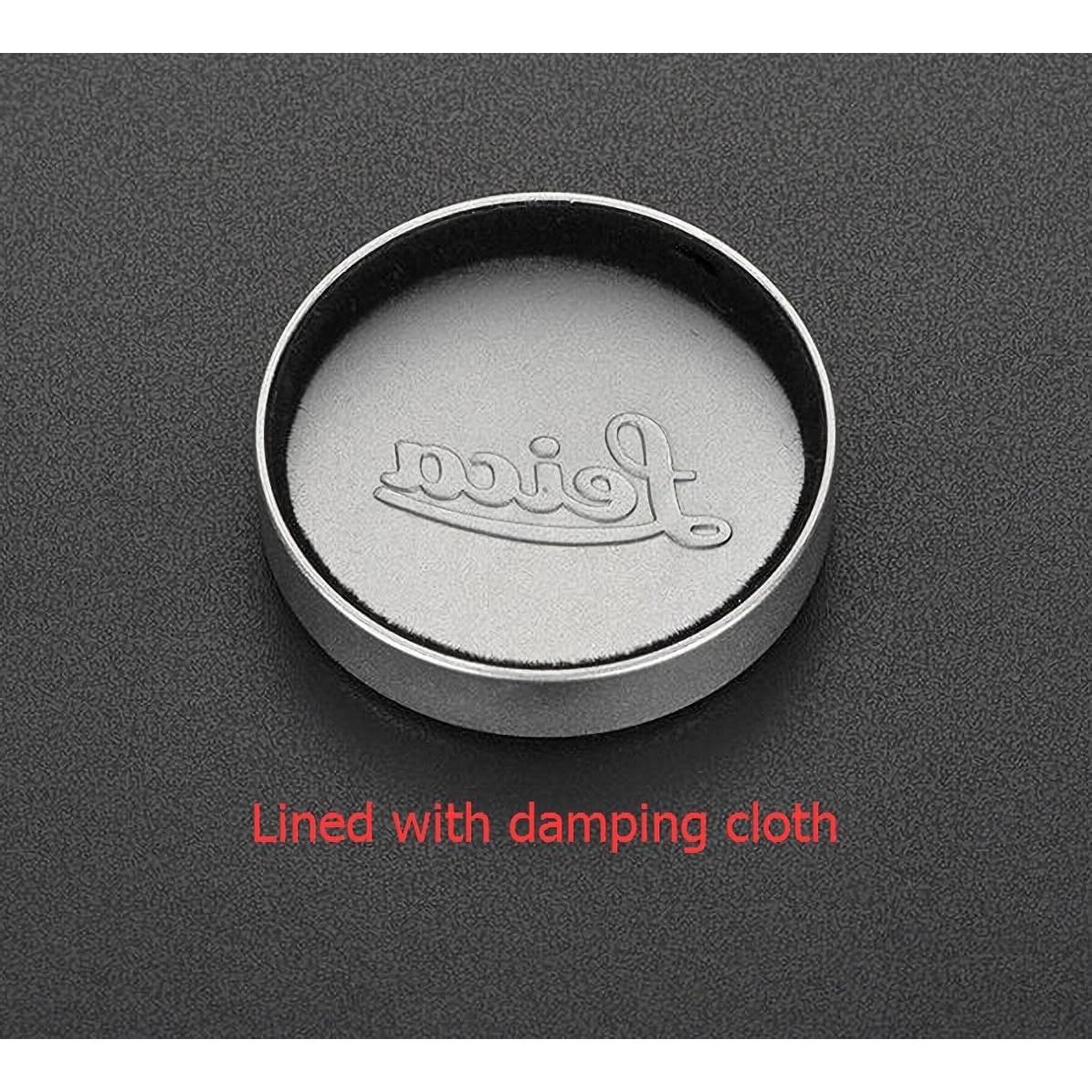 Tapa de Lente Plateada Qs-C para Leica E39 y Voigtlander