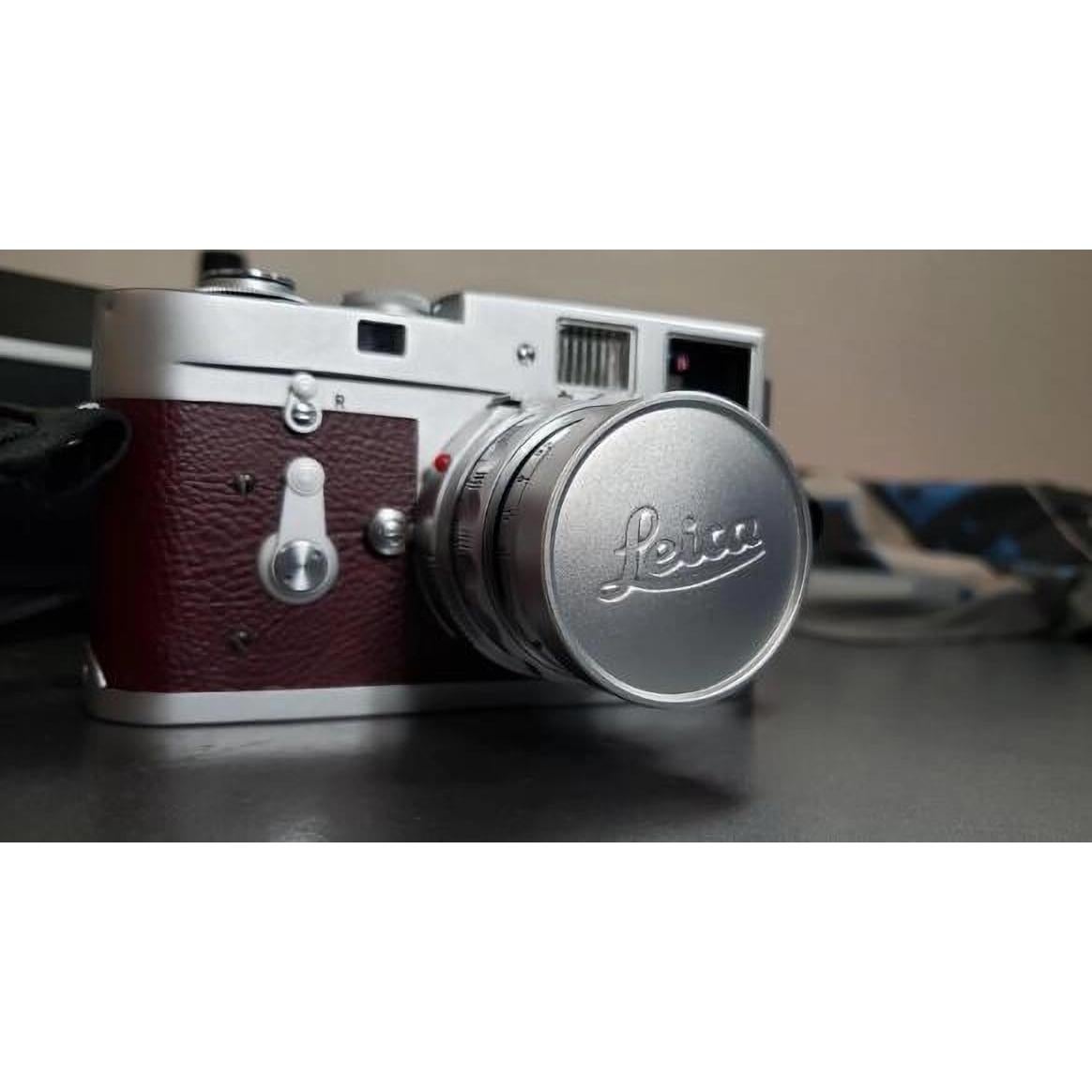 Tapa de Lente Plateada Qs-C para Leica E39 y Voigtlander