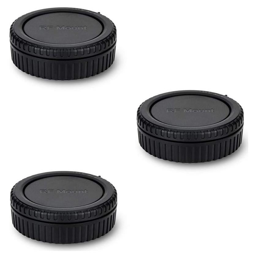Tapa de lente y cuerpo para cámara Canon RF - 3 Paquetes