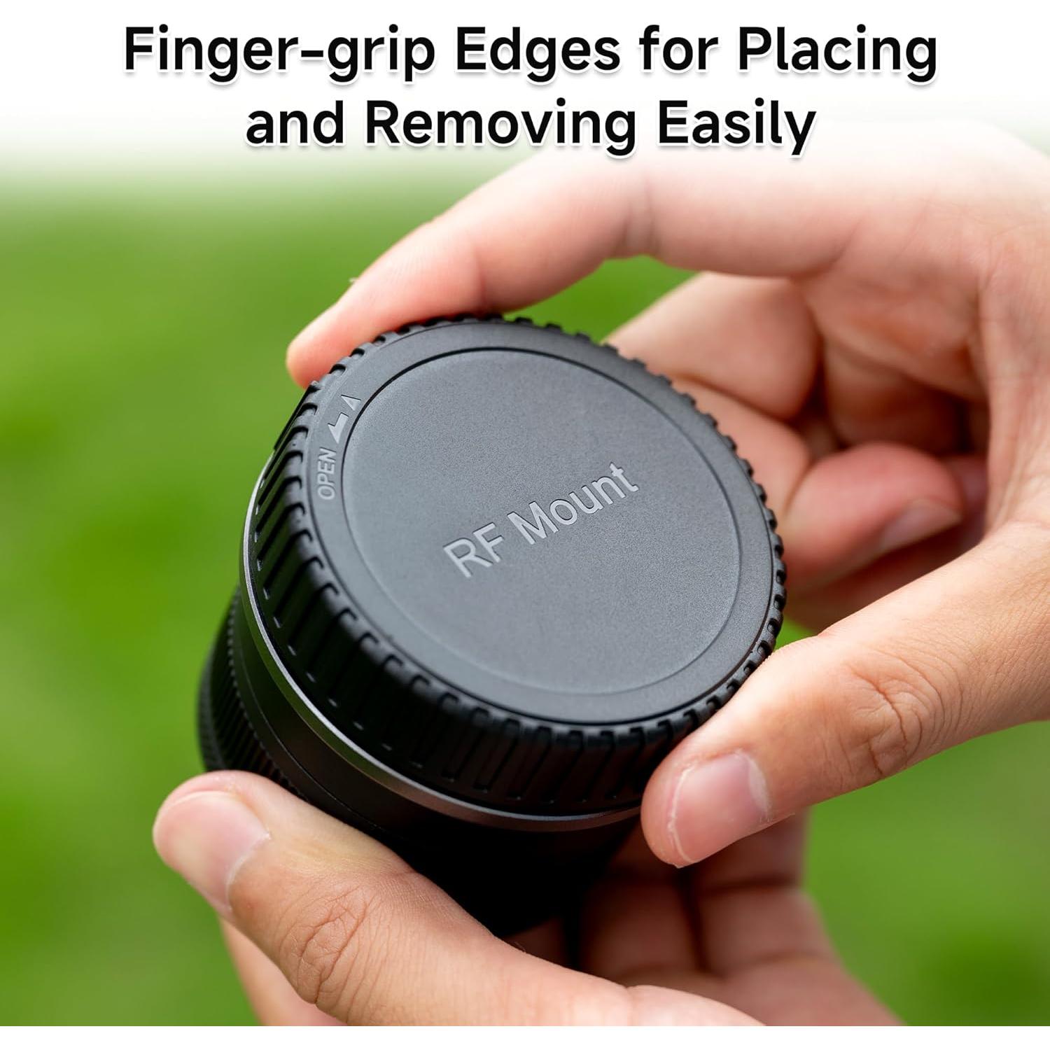 Tapa de lente y cuerpo para cámara Canon RF - 3 Paquetes