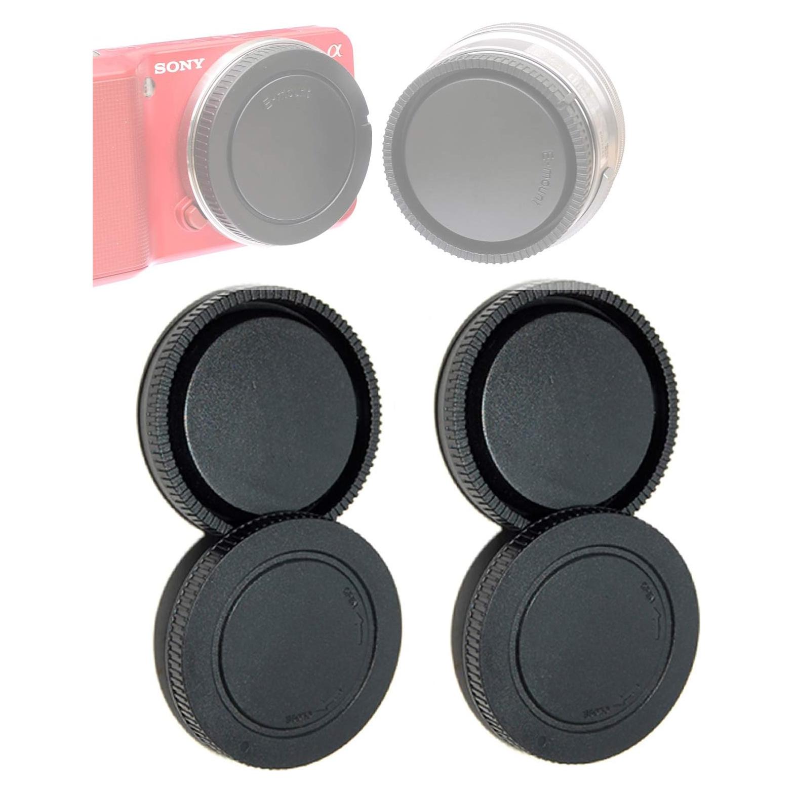Tapa de Cuerpo y Lente E Mount Fotasy para Cámaras Sony