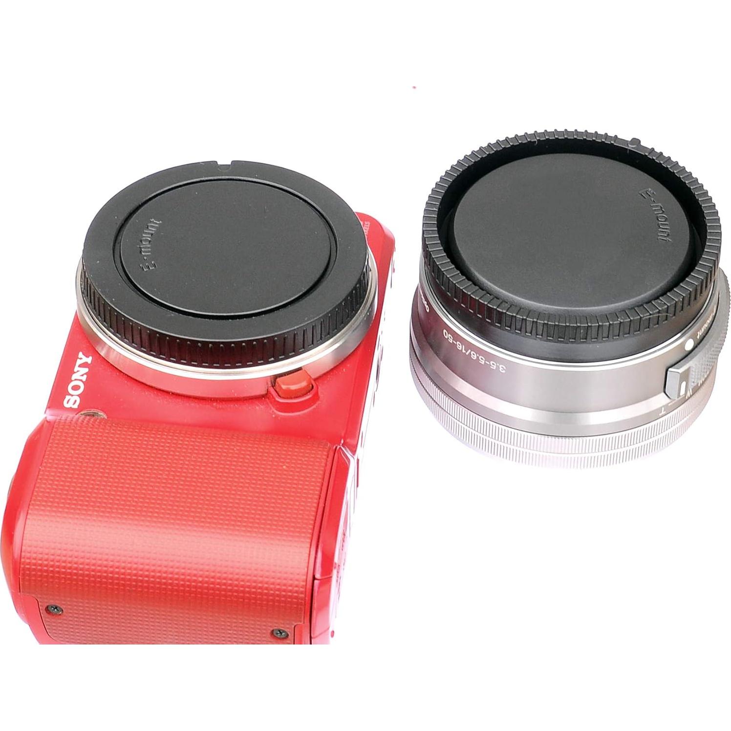 Tapa de Cuerpo y Lente E Mount Fotasy para Cámaras Sony