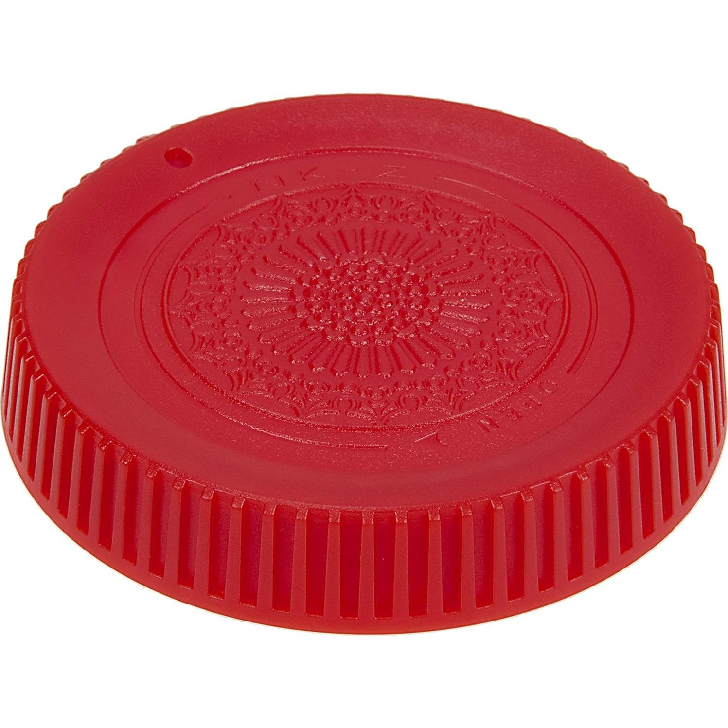 Tapa Trasera Fotodiox Roja para Lentes Nikon Z - Plástico