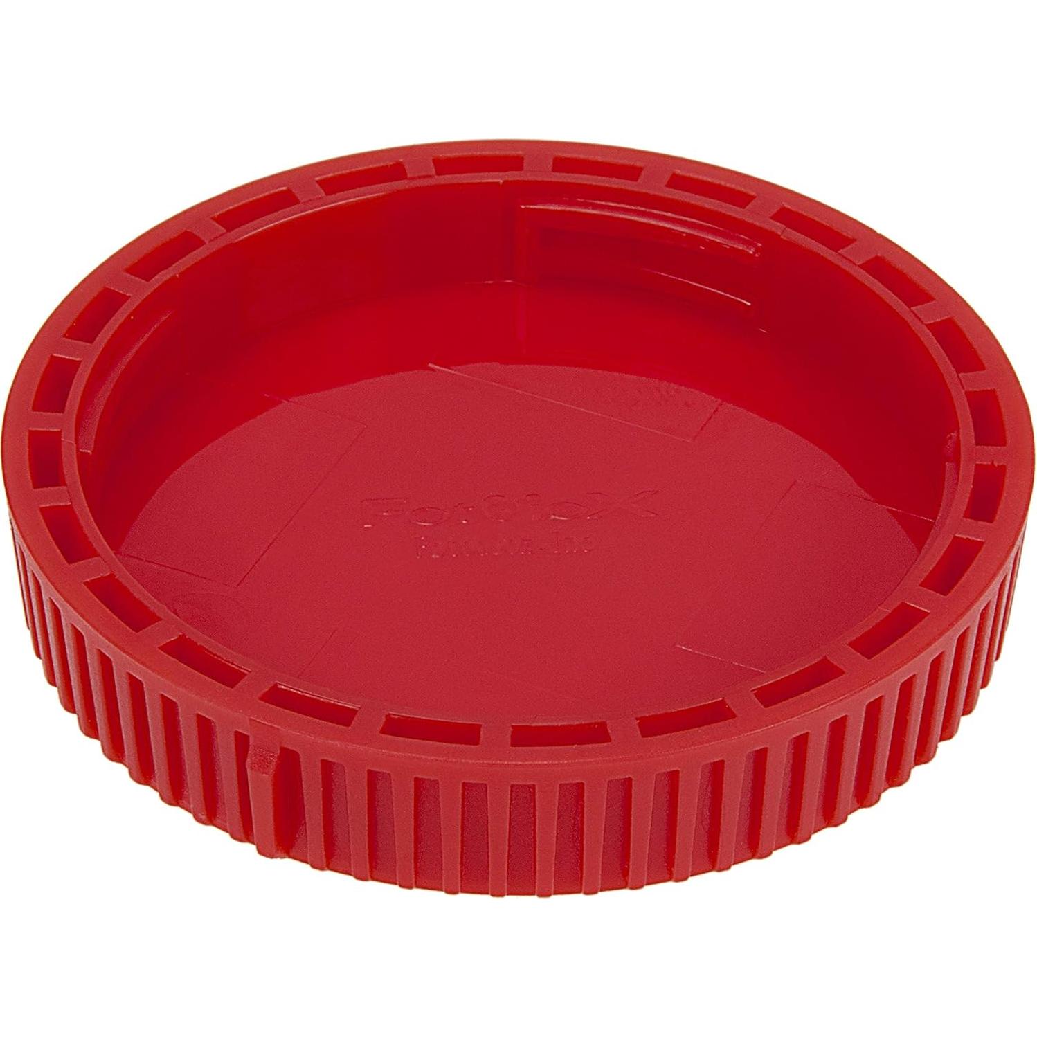 Tapa Trasera Fotodiox Roja para Lentes Nikon Z - Plástico