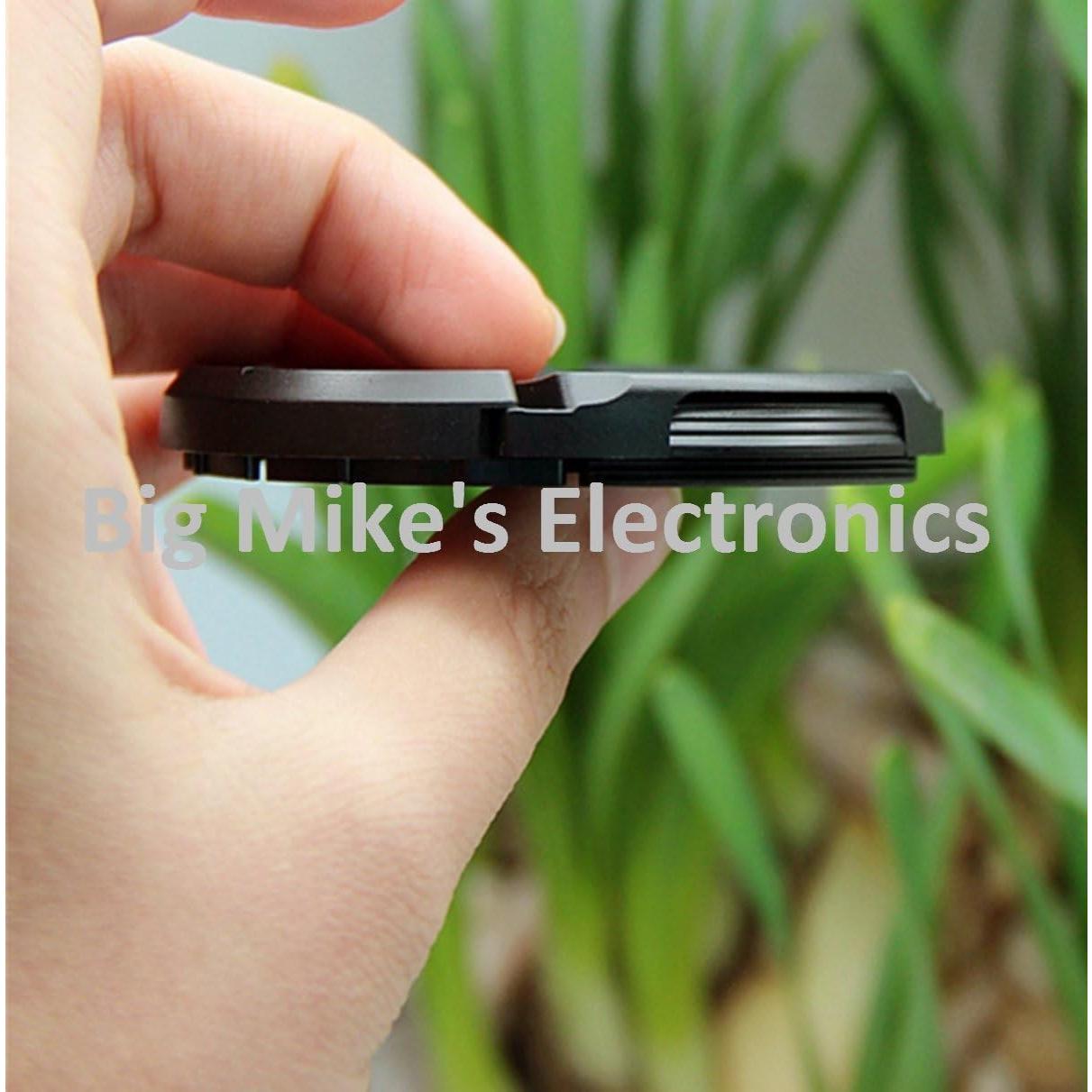 Tapa de lente Snap-On 49mm Big Mike's para Canon y Sony