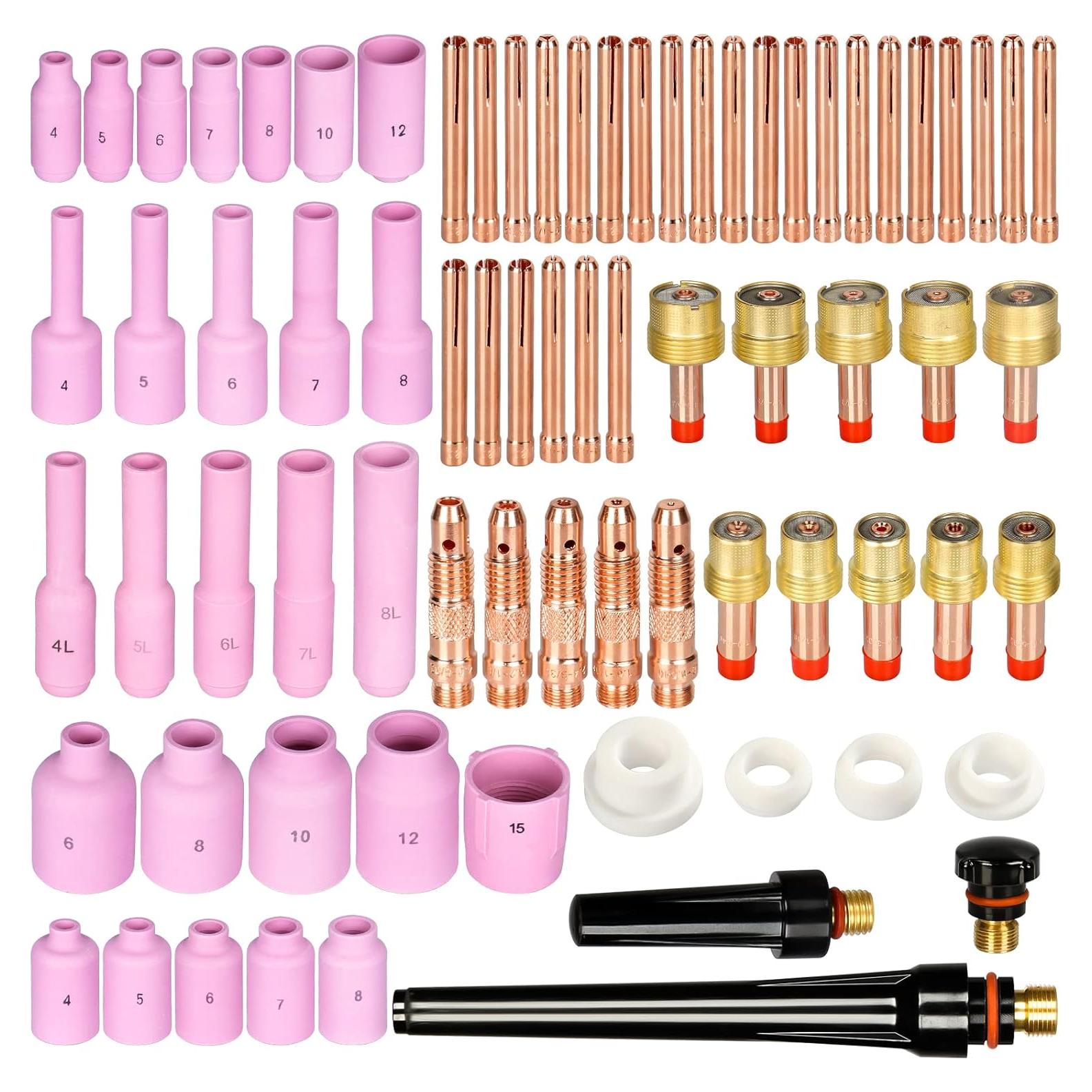 Kit de 67 Piezas para Antorcha de Soldadura TIG Alffun