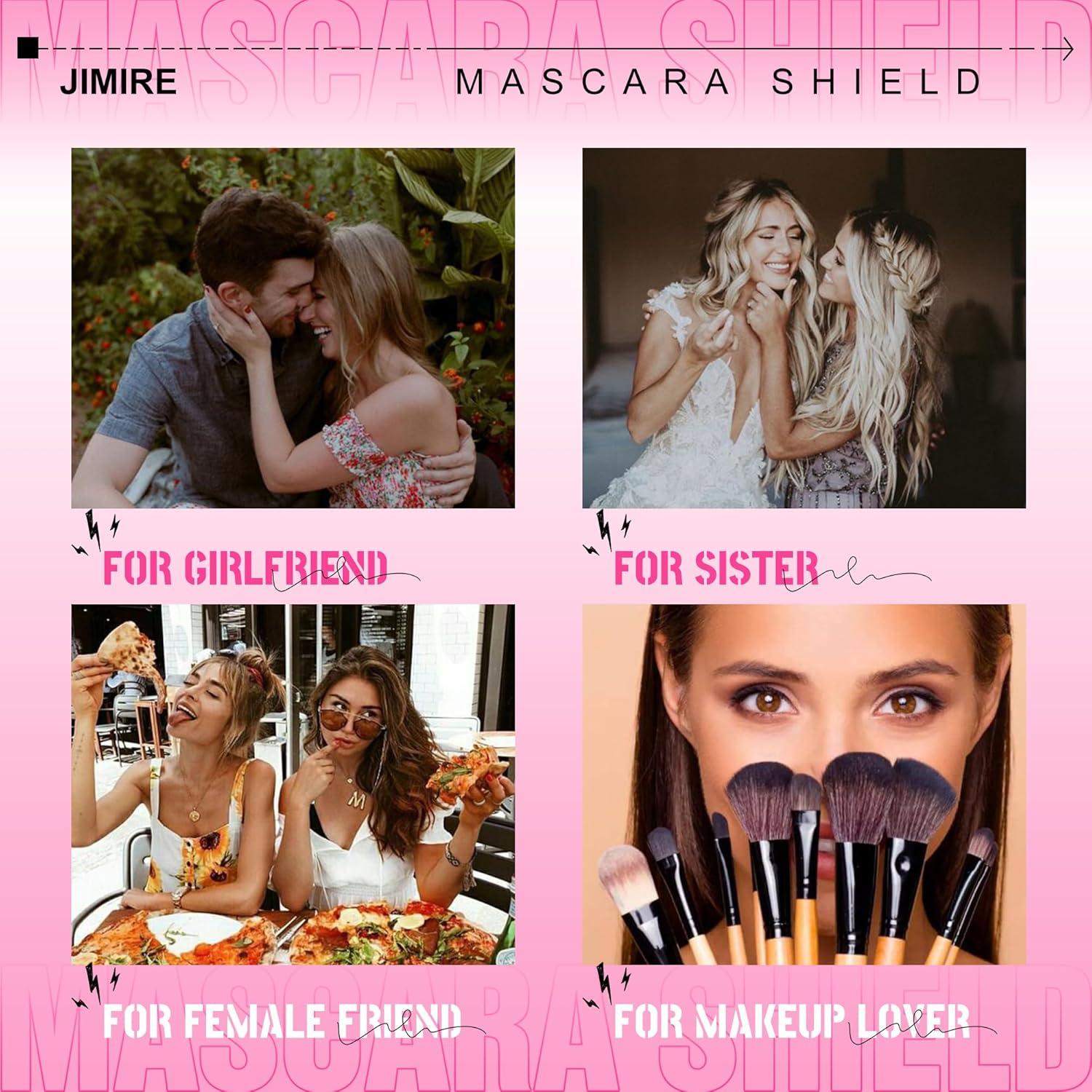 Escudo de Máscara 3 en 1 JIMIRE para Pestañas - Rosa
