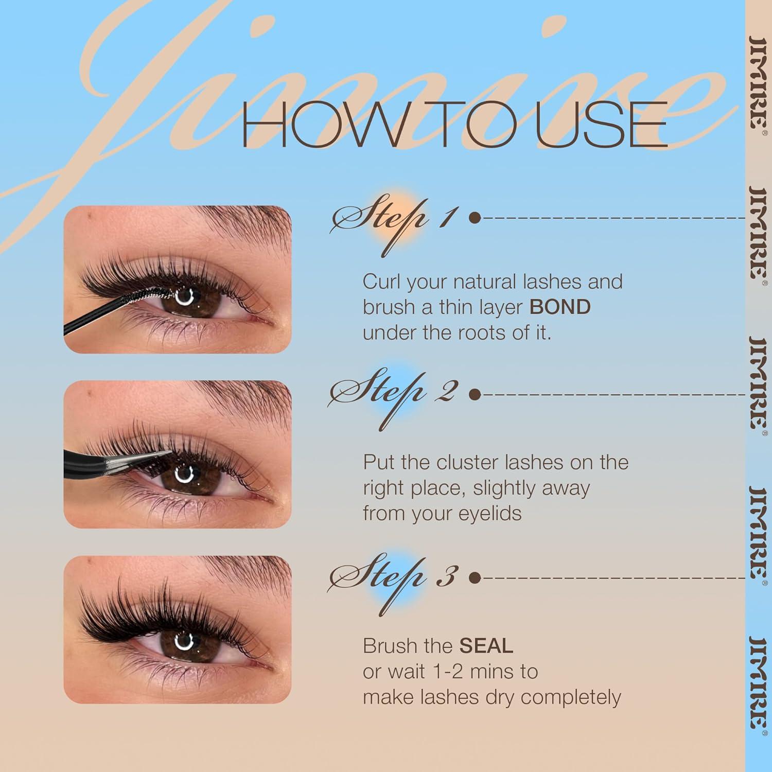 Escudo de Máscara 3 en 1 JIMIRE para Pestañas - Rosa