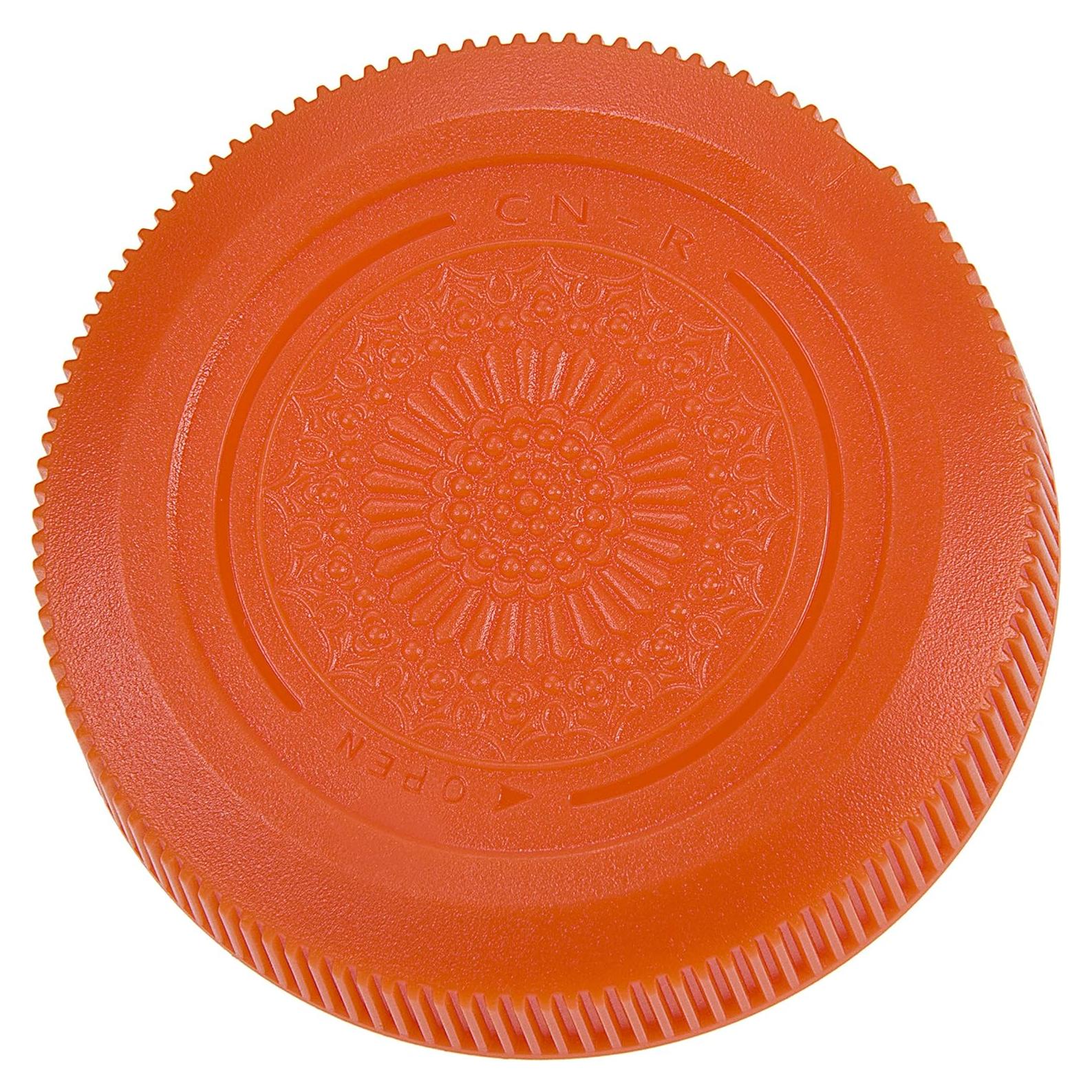 Tapa de lente trasera Fotodiox Naranja para Canon RF - Plástico
