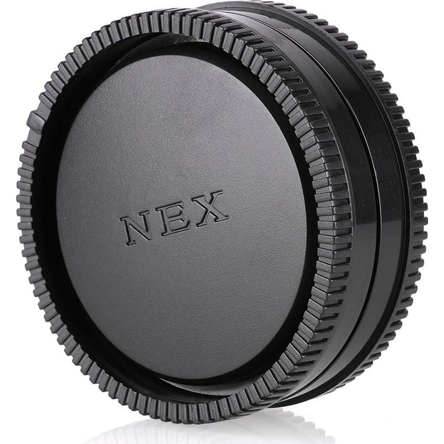 Paquete de 2 tapas de cuerpo y lente para cámaras Sony E