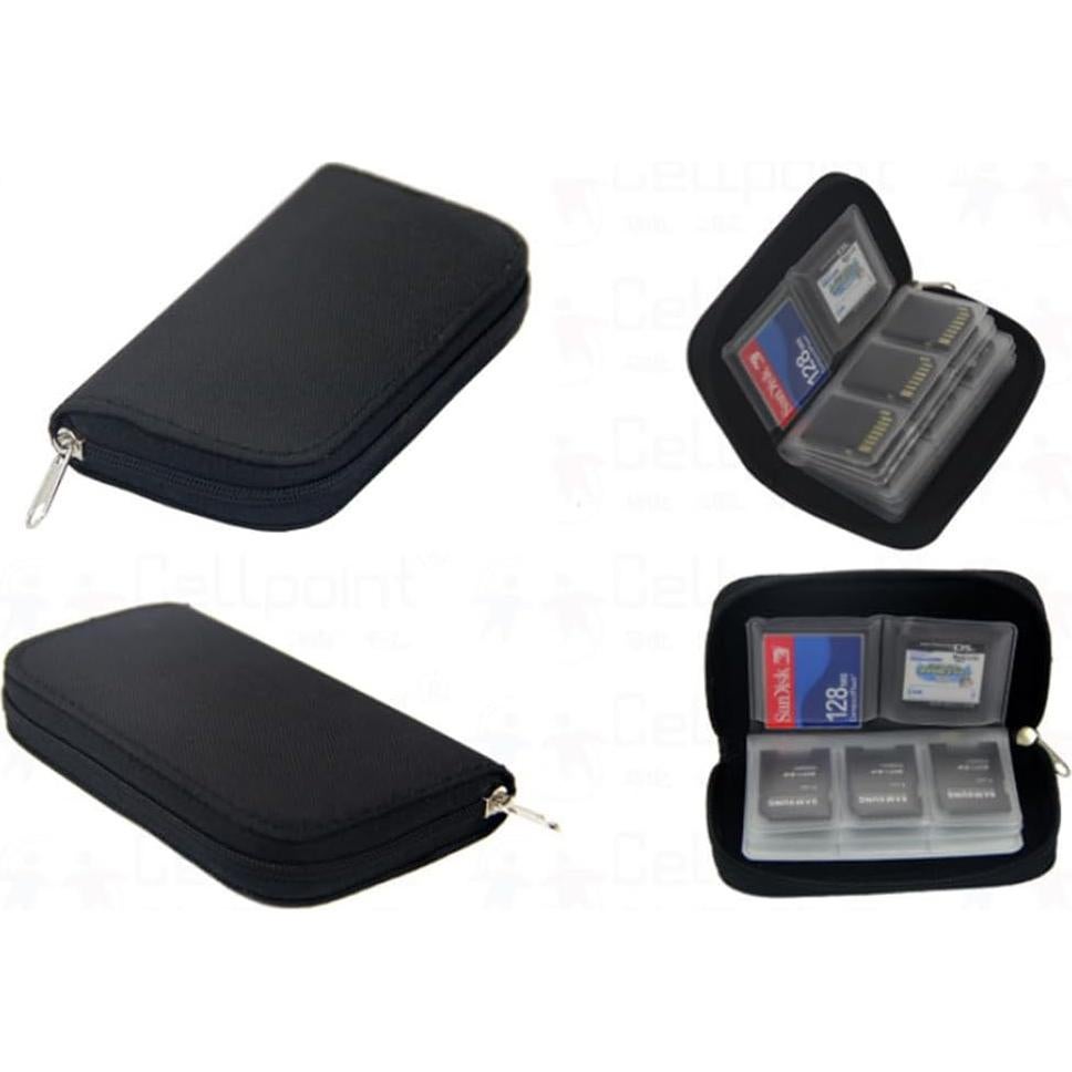 Funda de Almacenamiento para Tarjetas de Memoria Drhob - 22 Compartimentos