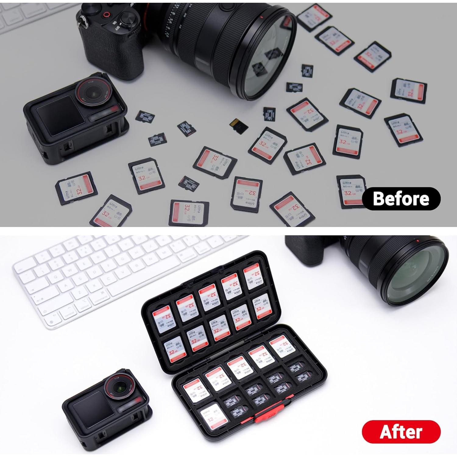 Estuche para Tarjetas de Memoria Jinjiacheng KCB-60ST, 60 Slots