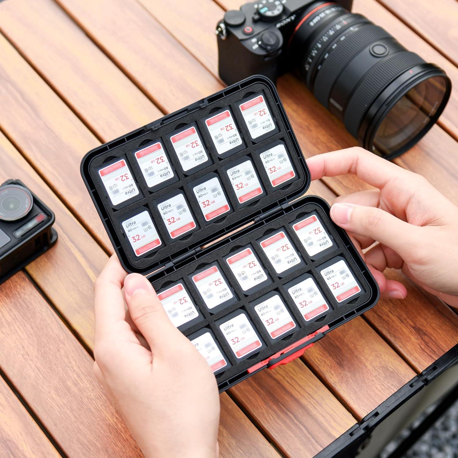 Estuche para Tarjetas de Memoria Jinjiacheng KCB-60ST, 60 Slots