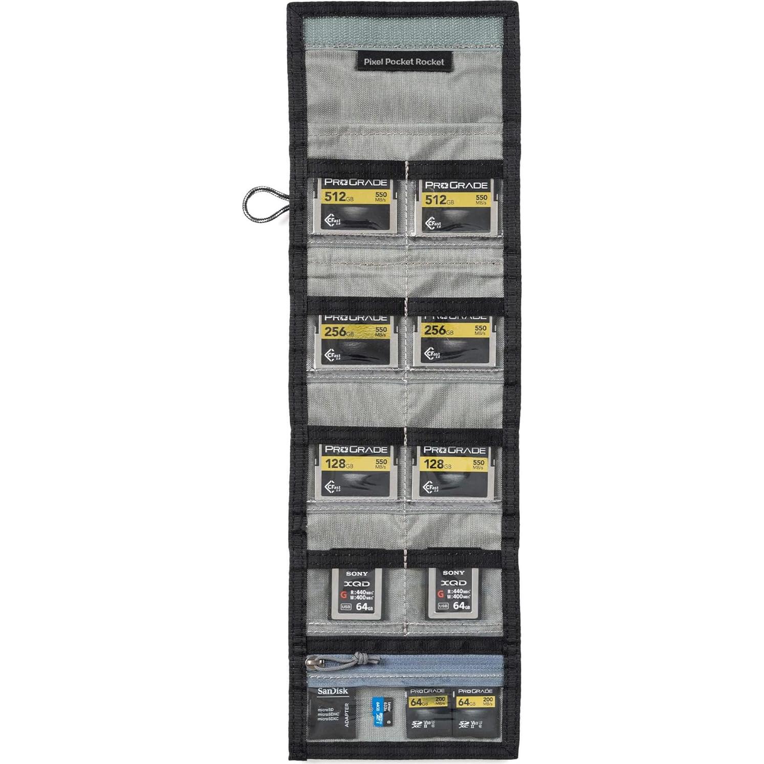 Cartera para Tarjetas de Memoria Think Tank Photo Pizarra Negra