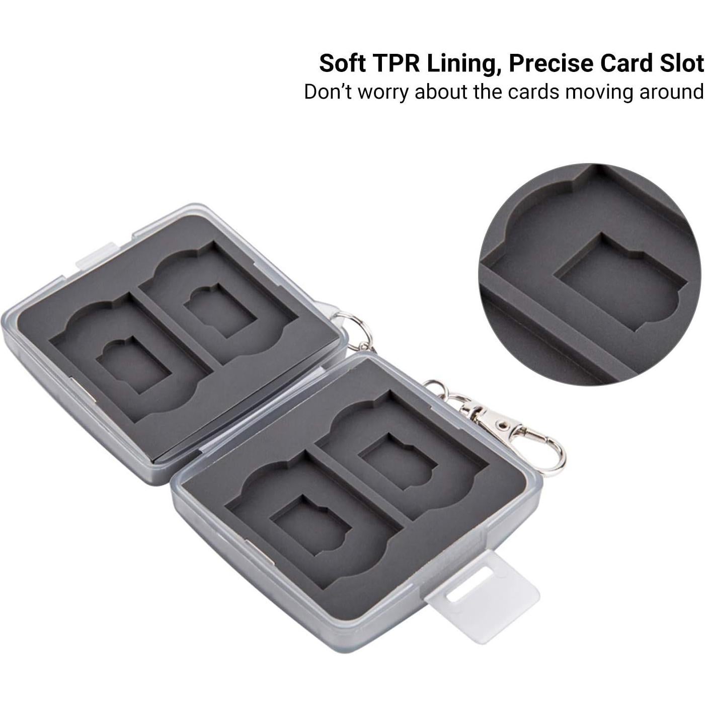 Estuche para Tarjetas de Memoria Jinjiacheng MC-11D 8 Ranuras