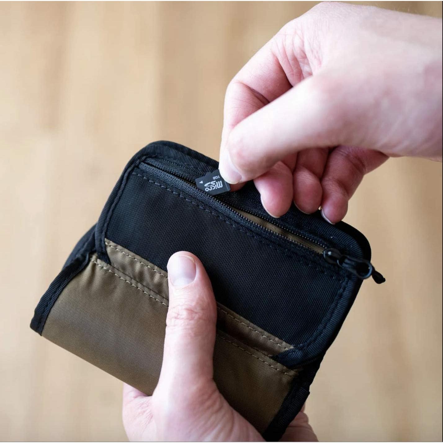 Funda para Tarjetas de Memoria NOMATIC McKinnon - 12 Tarjetas SD y C-Fast