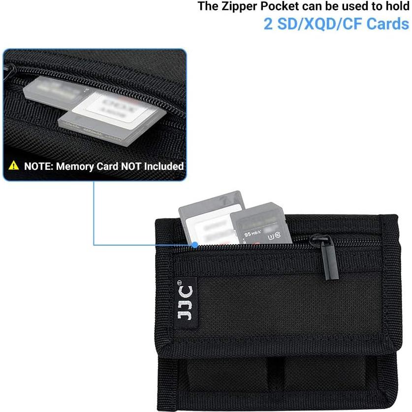 Funda para Baterías y Tarjetas SD Jinjiacheng BC-P2 - 3 Compartimentos
