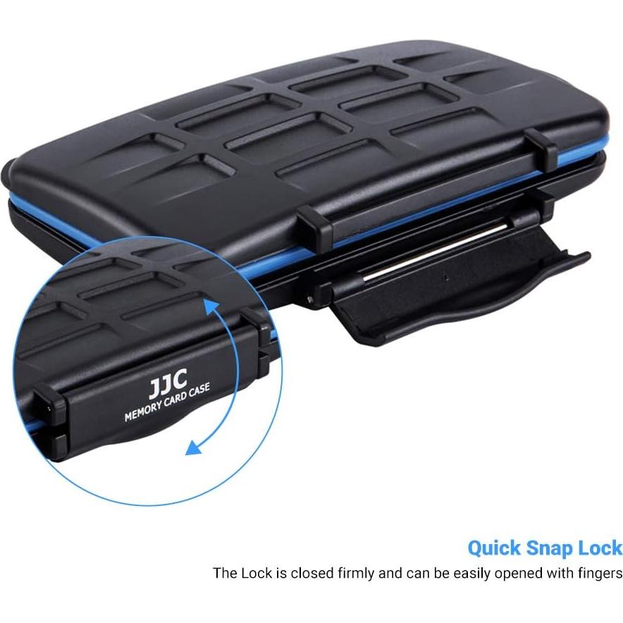 Estuche para tarjetas SD JJC MC-STC36 36 ranuras compacto