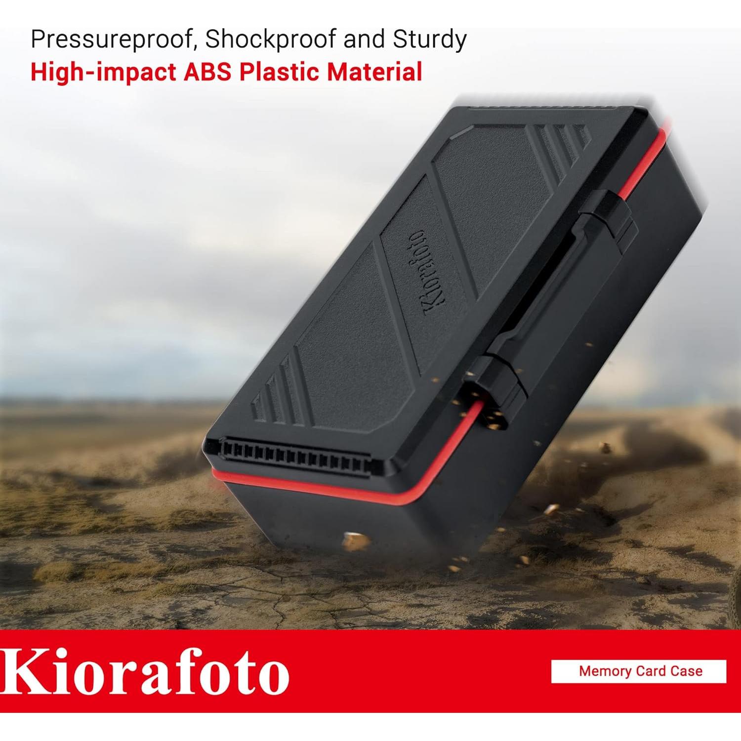 Estuche Organizador para 21 Tarjetas SD y 15 Micro SD Kiorafoto