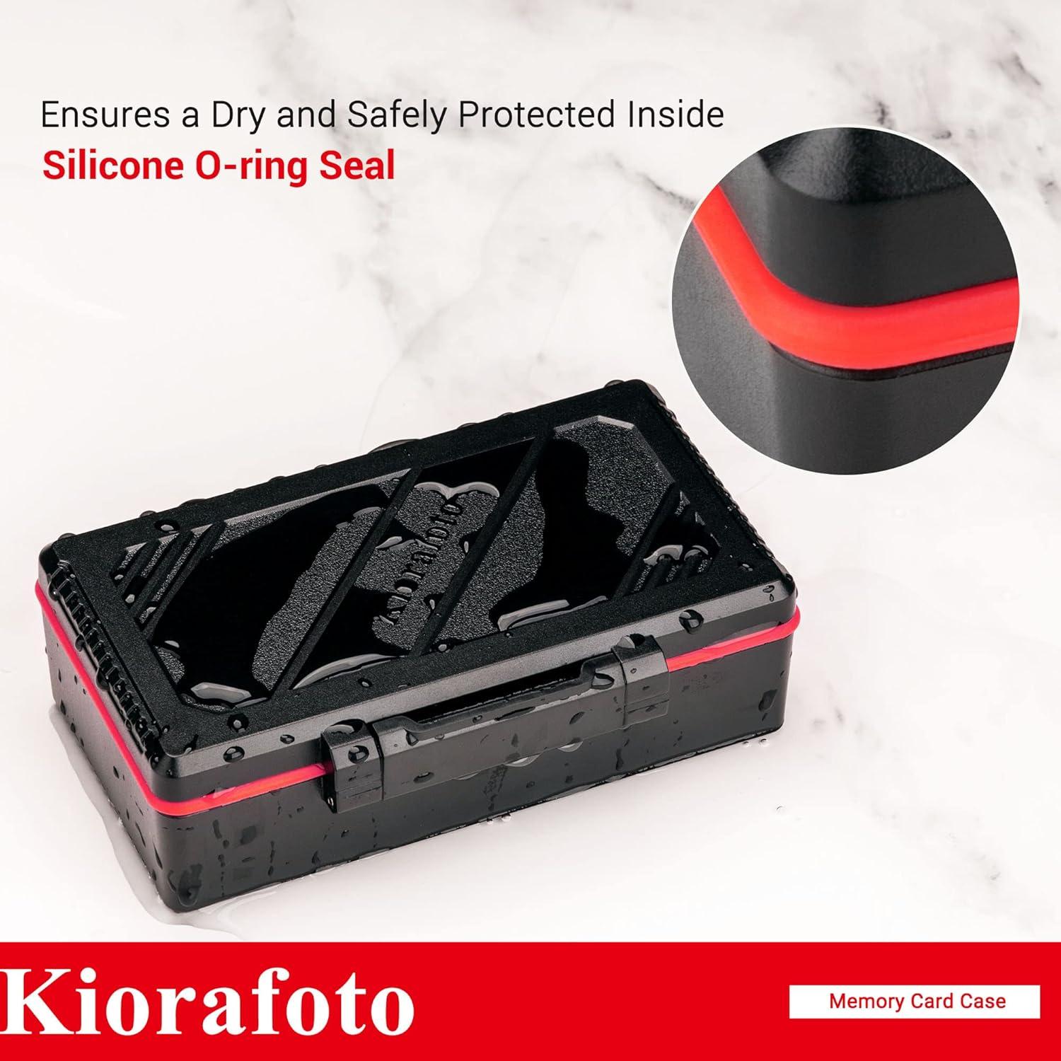 Estuche Organizador para 21 Tarjetas SD y 15 Micro SD Kiorafoto