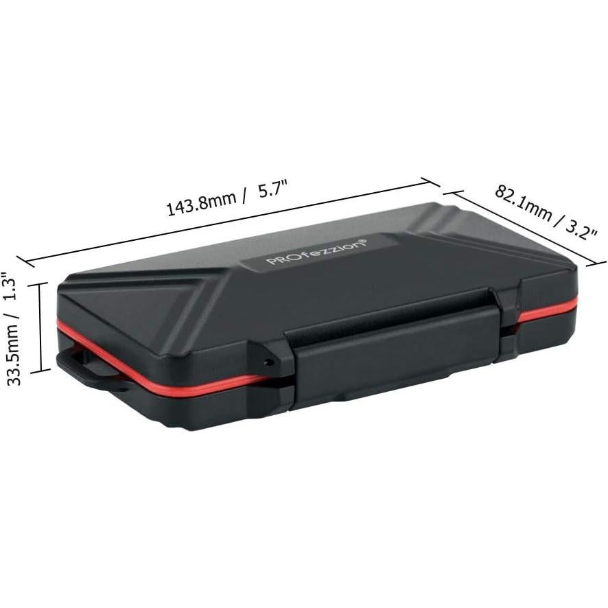 Estuche Universal Impermeable PROfezzion para 48 Tarjetas