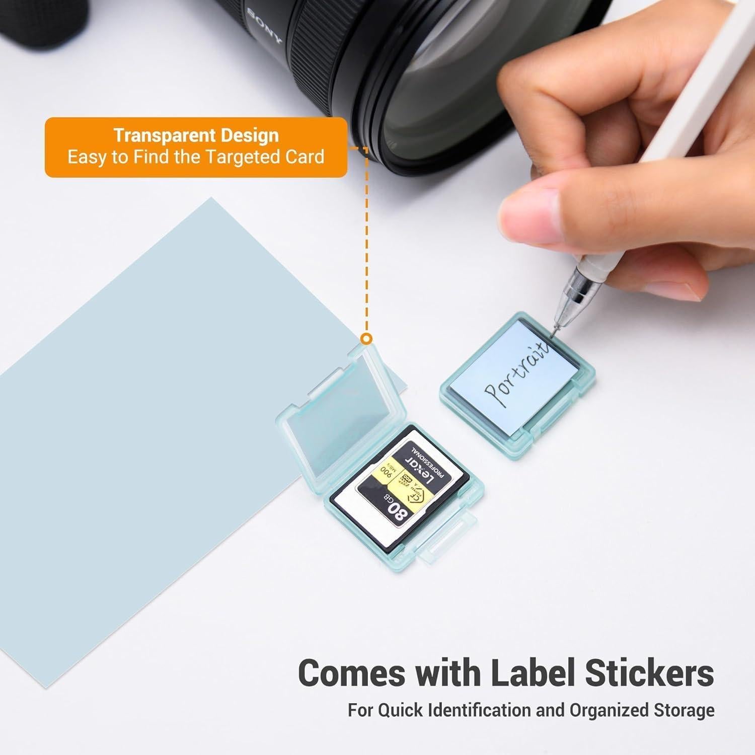 Soporte de Tarjeta de Memoria KIWIFOTOS CFA6 para 6 CFexpress Tipo-A