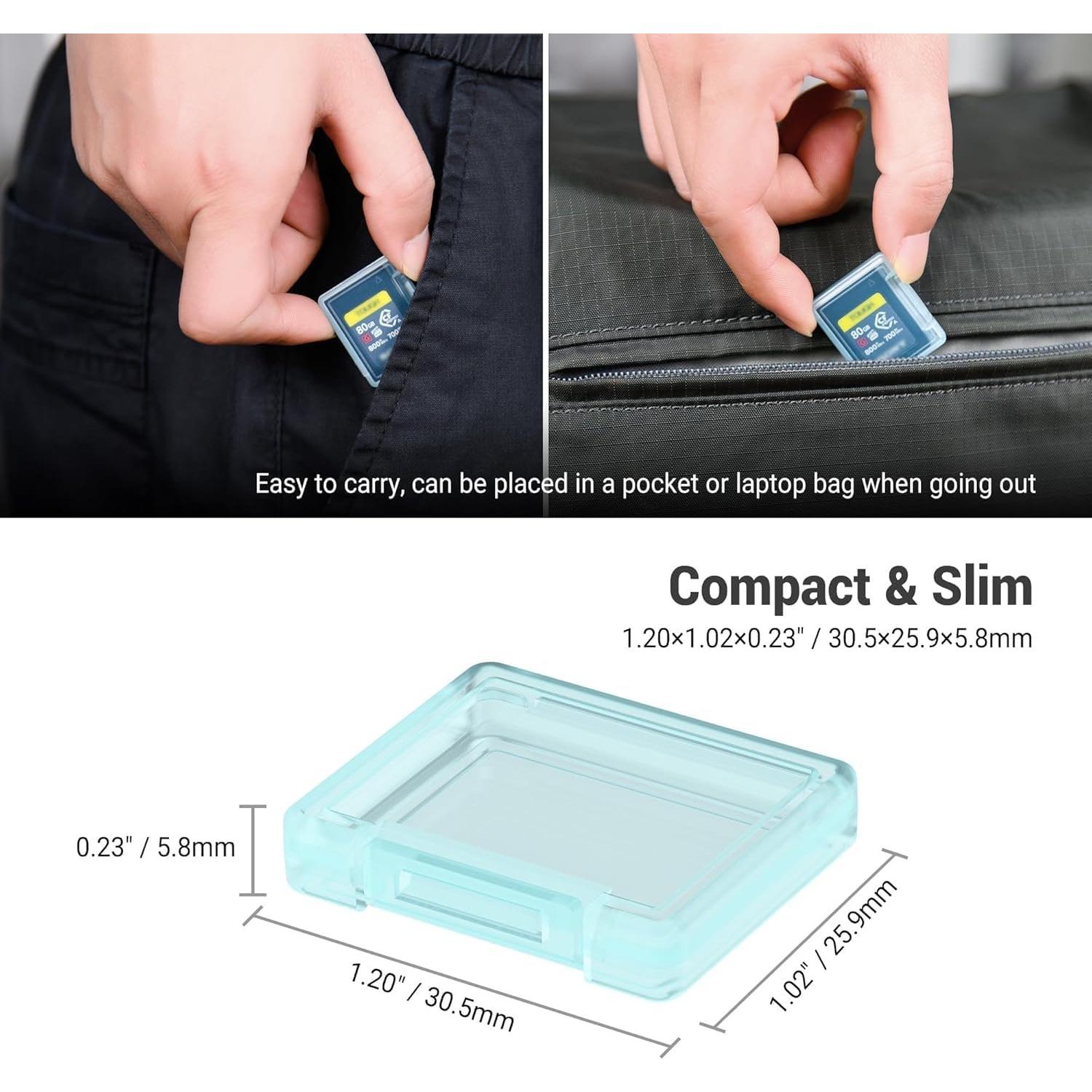 Soporte de Tarjeta de Memoria KIWIFOTOS CFA6 para 6 CFexpress Tipo-A