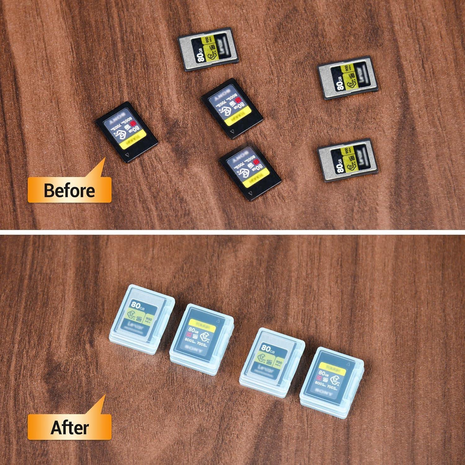 Soporte de Tarjeta de Memoria KIWIFOTOS CFA6 para 6 CFexpress Tipo-A