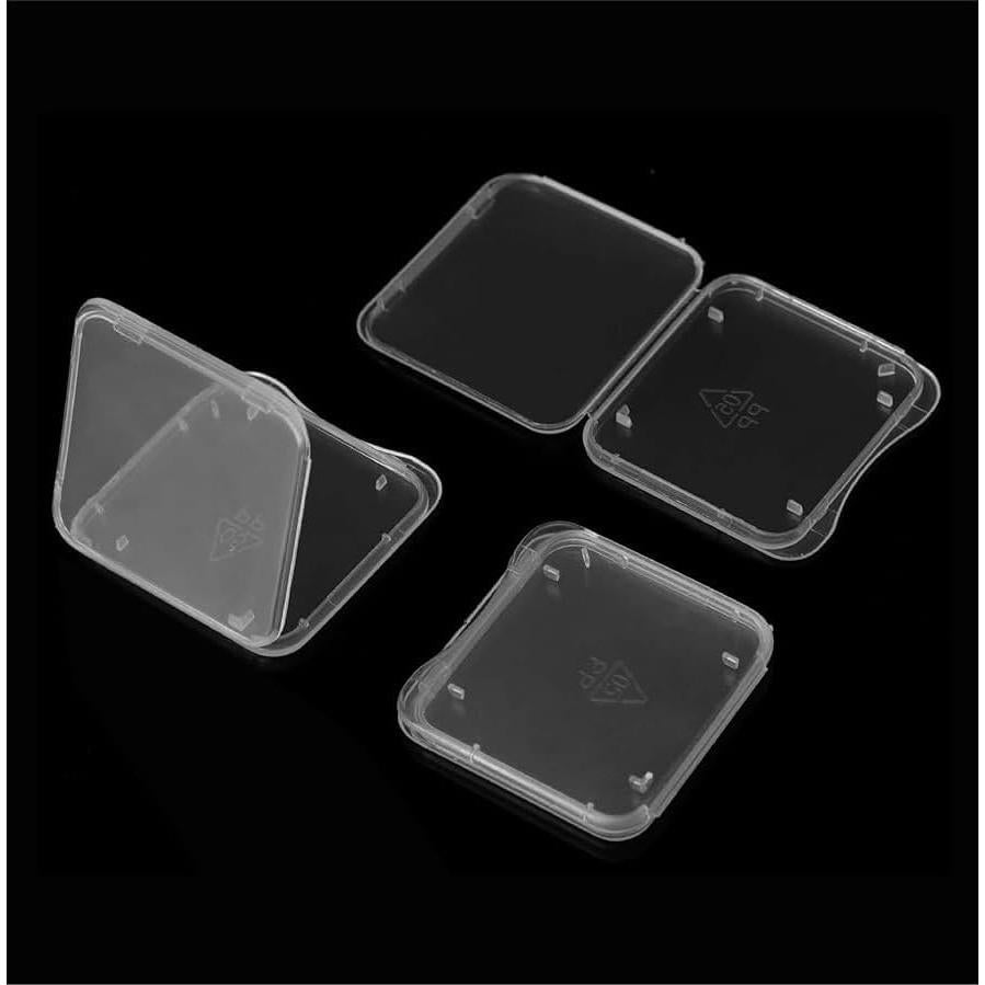 10 Fundas Plásticas para Tarjetas de Memoria MemoryPack