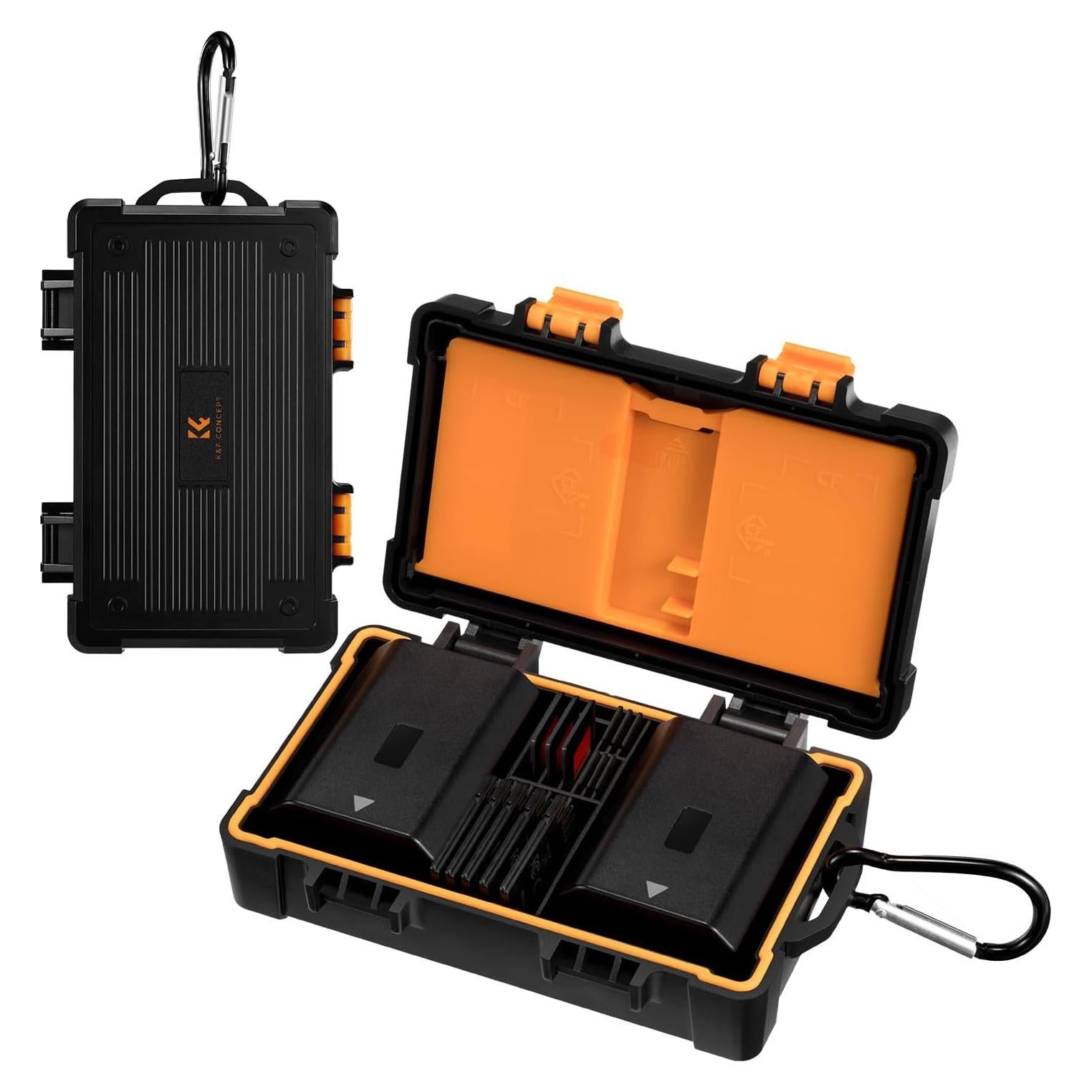 Estuche K&F Concept para Baterías y Tarjetas de Memoria