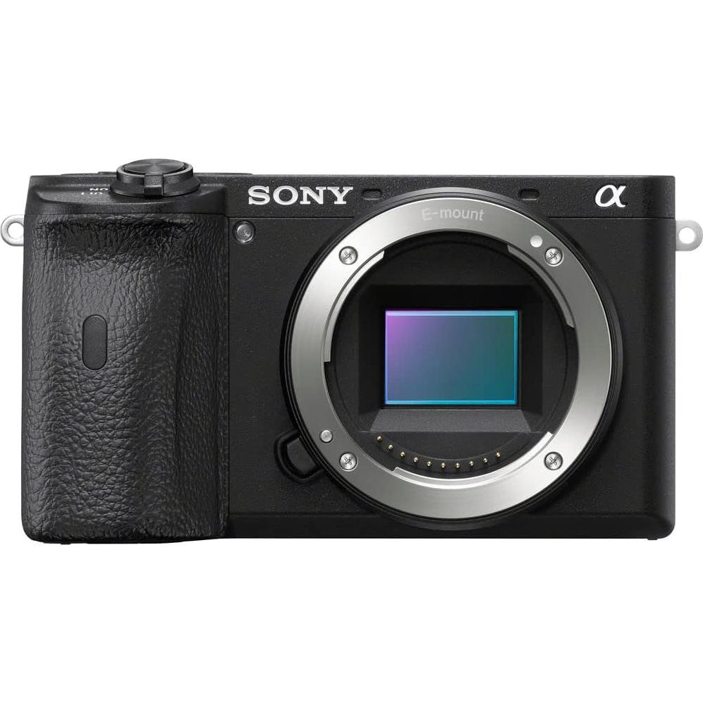 Cámara sin Espejo Sony a6600 ILCE6600/B 24.2MP 4K + Accesorios