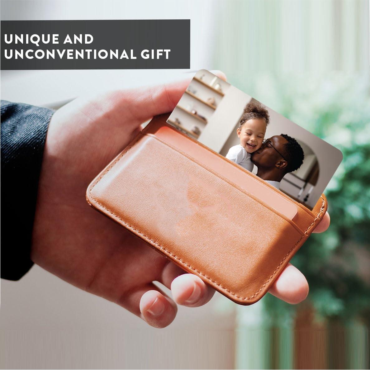 Inserto de Tarjeta de Metal Personalizado Andaz Press 8.57x5.4cm