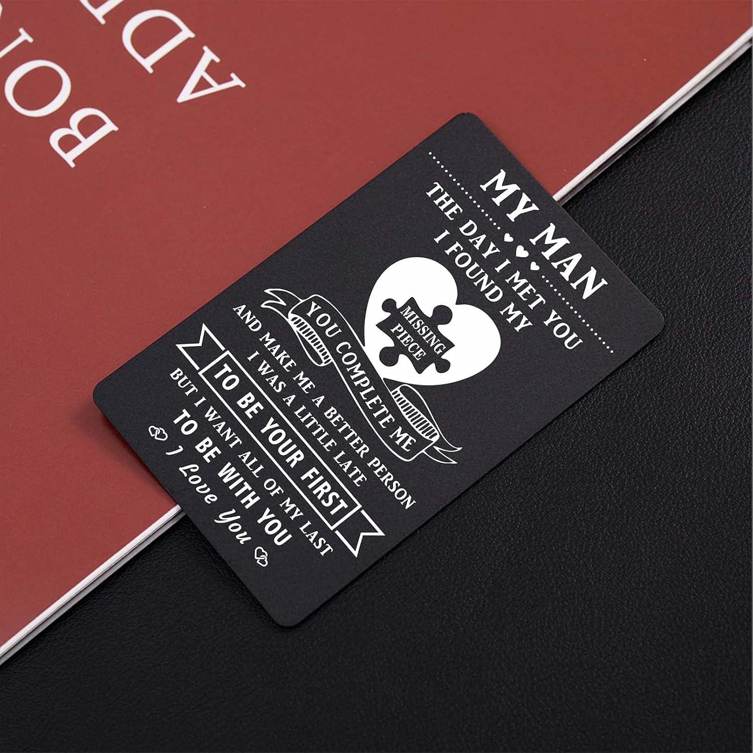 Tarjeta de Regalo TANWIH para Hombre - Aniversario y San Valentín