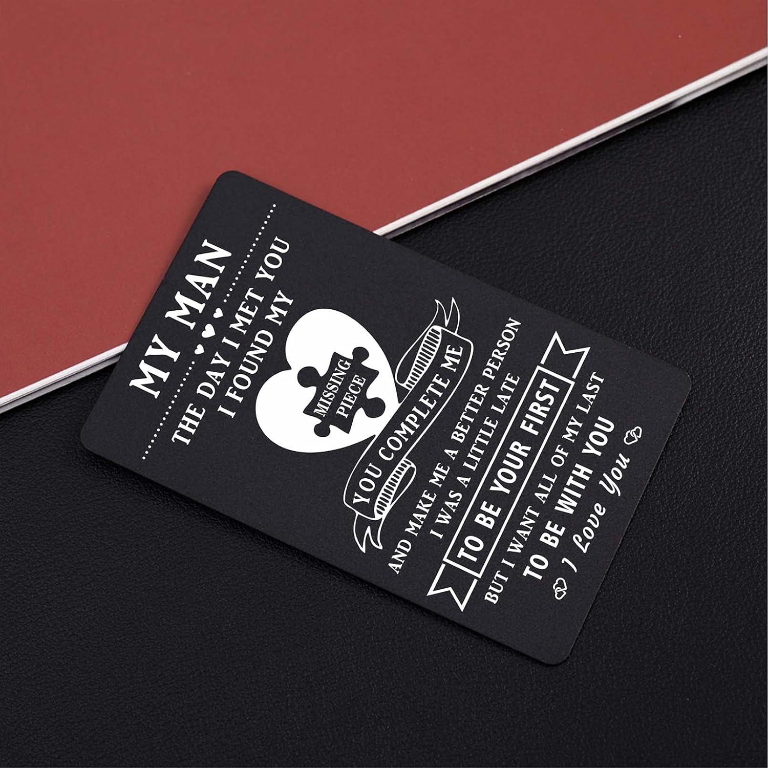 Tarjeta de Regalo TANWIH para Hombre - Aniversario y San Valentín